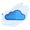 media, social, soundcloud svg vector icon