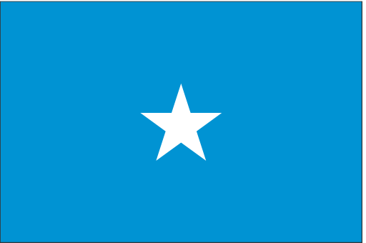Somalia svg vector icon