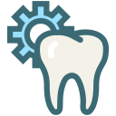 dental, dentist, dentistry, oral hygiene, teeth, tooth, tooth setting svg vector icon