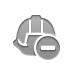 hard,hat,delete icon