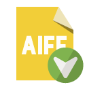 file,format,aiff,down icon