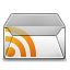 email, envelope, rss icon