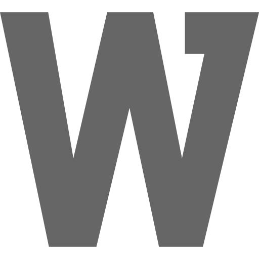 Word svg vector icon