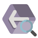previous,zoom icon