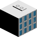 building, skyscraper svg vector icon