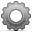 gear, settings, wheel icon