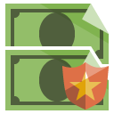 bill,shield icon