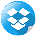 dropbox, internet, package, social, storage icon