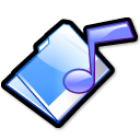 folder,music icon