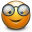 face, glasses, smile icon