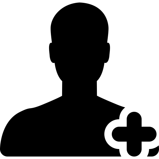 User Add svg vector icon