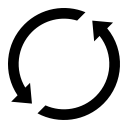 arrow, arrows, backup, circle, sync svg vector icon