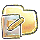 folder, notebook icon