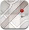 map, maps icon