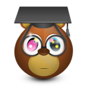 bear, graduating icon