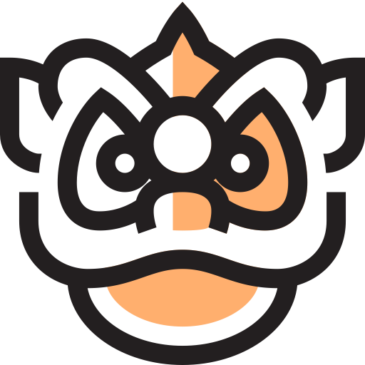 Chinese Lion svg vector icon