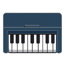 casio, keyboard, keyboard piano, music, piano, piano keyboard, yamaha svg vector icon