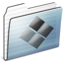 window,and,sharing,folder,graphite,stripe icon