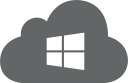 cloud, microsoft, os, system, windows svg vector icon