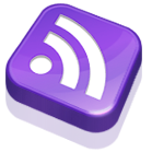 feed,purple,rss,subscribe icon