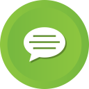 bubble, chat, comment, speech, talk svg vector icon