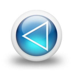 glossy,blue,orb icon