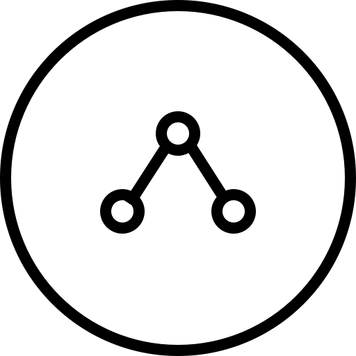 Lc Share Line Circle svg vector icon