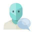 user,speech,bubble icon