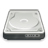 48, drive, gnome, harddisk icon