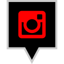 brand, instagram, logo, social svg vector icon