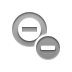 zoom,out,delete icon