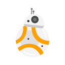 droid, robot, rtd2, star wars svg vector icon