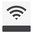 airport, hdd, white icon