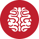 brain, games, red icon