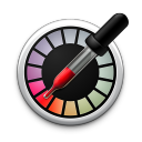 digital,color,meter icon