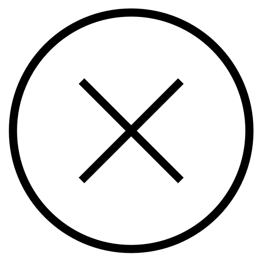 Close svg vector icon