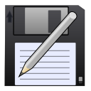 filesaveas,disk,pen,save,save as,write,disc,draw,pencil,edit,paint,writing icon