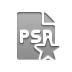 file,format,psd,star icon