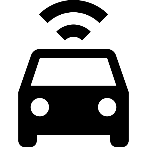Car Connected svg vector icon