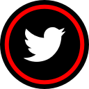 media, online, social, twitter svg vector icon