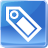 attach, attachement, caption, jetton, label, name, slug, surname, tag, tally, title, token icon