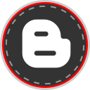 blogger, media, online, social svg vector icon