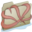 lightbrown,kraken icon