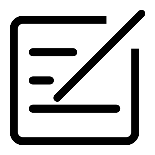 Questionnaire Investigation svg vector icon