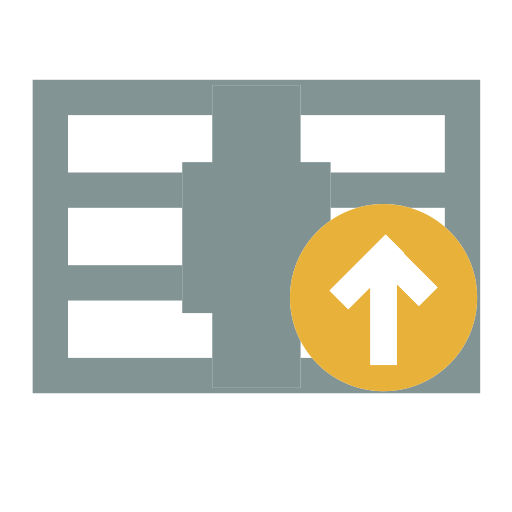 Upload Compression Package svg vector icon