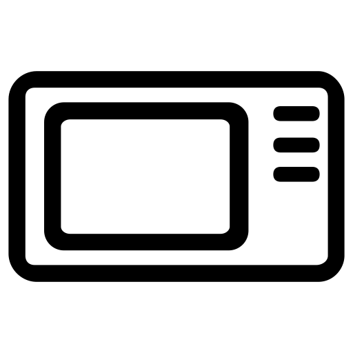 Microwave Oven svg vector icon