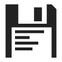 data, floppy, guardar, save, storage svg vector icon