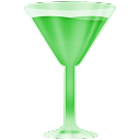 wineglass,green icon