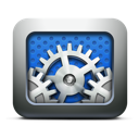 execute, gears, preferences, settings, system, utilities icon