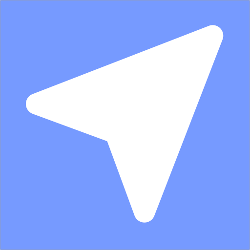 Coordinate svg vector icon